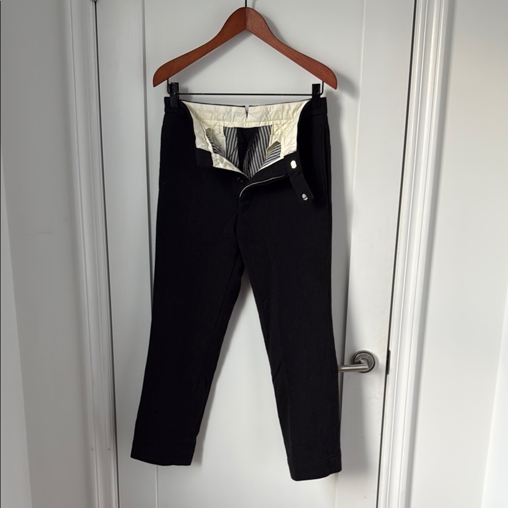 Thom Browne. Black Dress Pants, Size 1